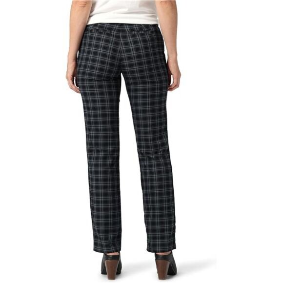 Women's Wrinkle-Free Relaxed Fit Straight Leg Pants - Picture 3 of 7